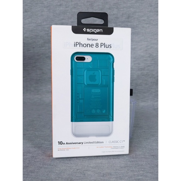 👯‍♀️Host Pick⚡️ Spigen 10th Anniv. LtdEd. Classic C1 Case-iPhone 8Plus - Picture 6 of 10